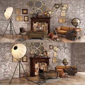 Loft decorative set 2